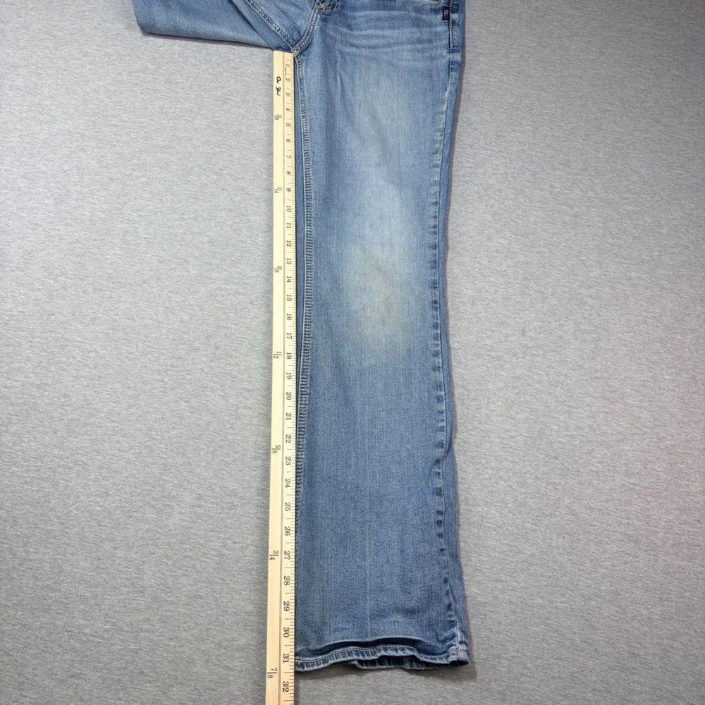 Women's Silver Jeans Co Suki Slim Bootcut W29 L33 Light Wash Denim